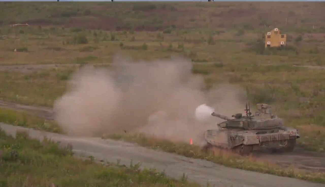 Tanques rusos en Ucrania