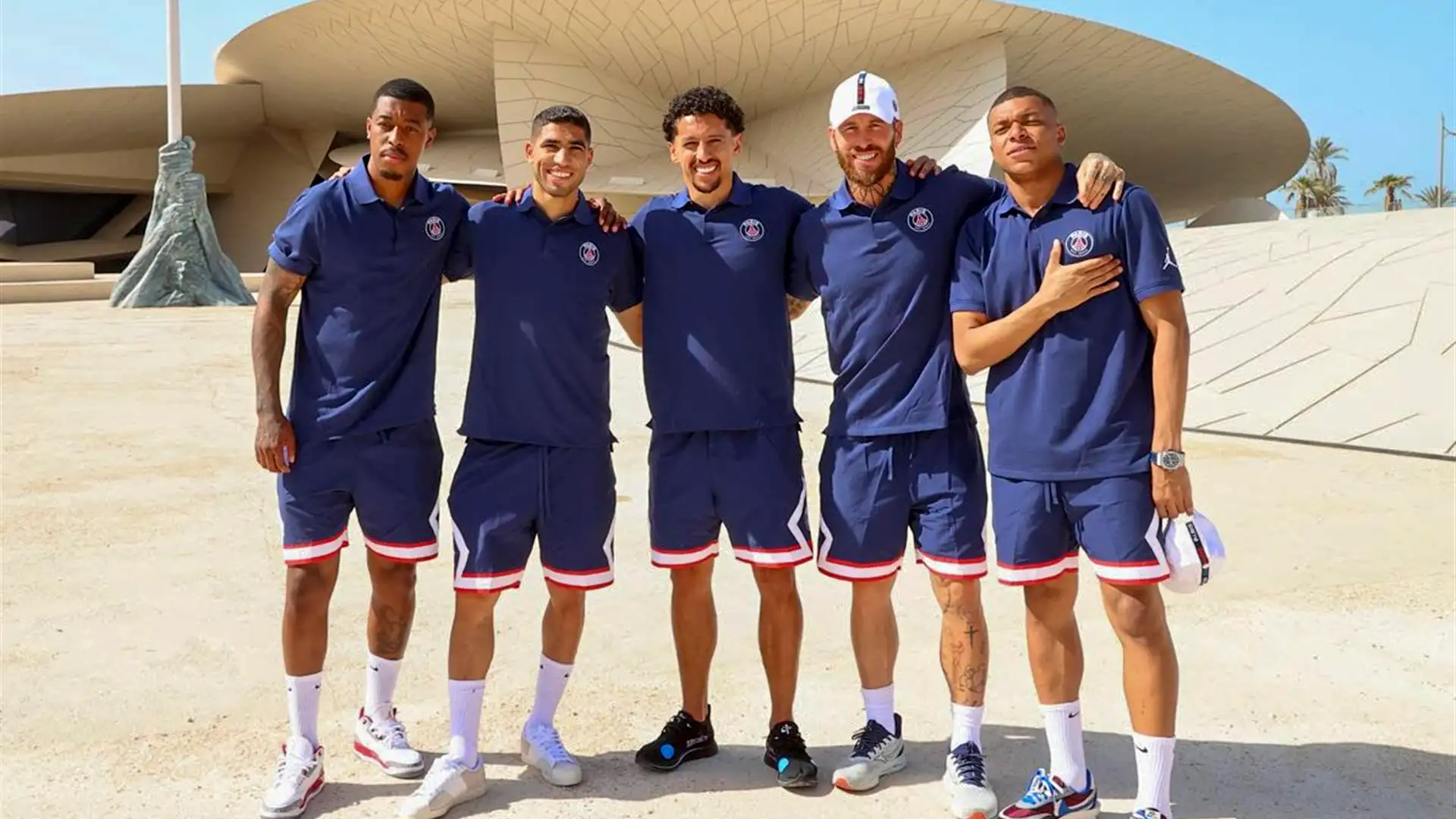 Mbapp&eacute;, en la gira de primavera del PSG en Qatar