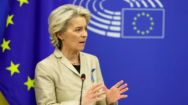 La presidenta de la Comisión Europea, Ursula von der Leyen La presidenta de la Comisión Europea, Ursula von der Leyen