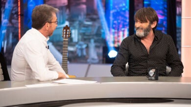 La reacción de Fernando Tejero al escuchar cómo le imita Dani Martín: 