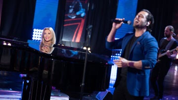 Norma Duval, puro espectáculo, junto a David 