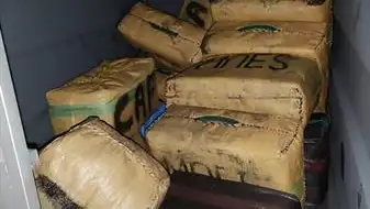 Parte del alijo incautado en una de las operaciones en Huelva Parte del alijo incautado en una de las operaciones en Huelva