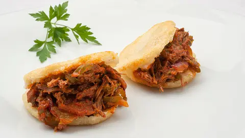 Las auténticas arepas venezolanas rellenas de carne, de Karlos Arguiñano Las auténticas arepas venezolanas rellenas de carne, de Karlos Arguiñano