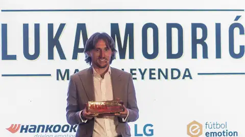 Luka Modric recibe el Marca Leyenda Luka Modric recibe el Marca Leyenda