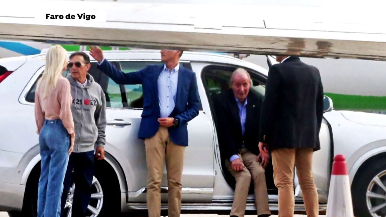 Así fue la llegada del rey Juan Carlos a España Más de 6.000 personas