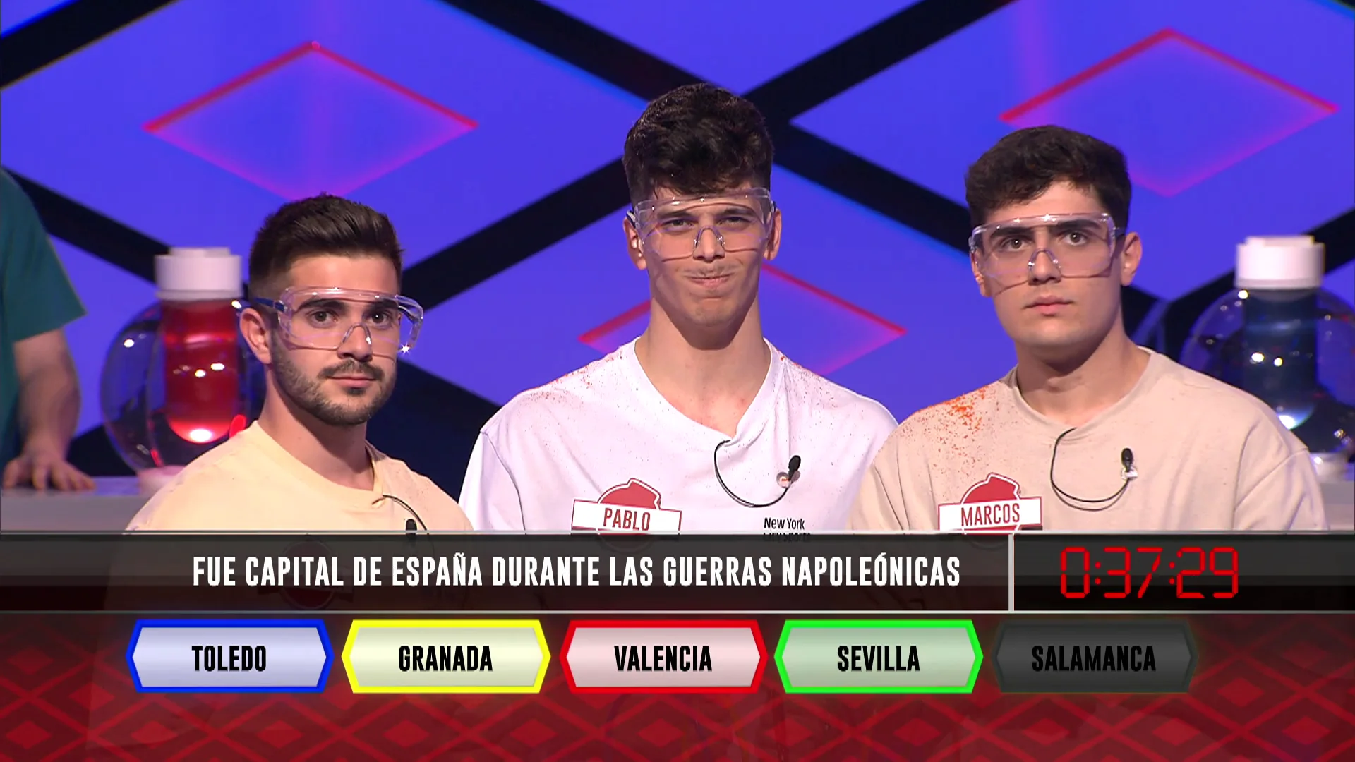 Los &lsquo;Callejeros&rsquo; fallan una pregunta capital: Sevilla les hace explotar su tercera bomba 