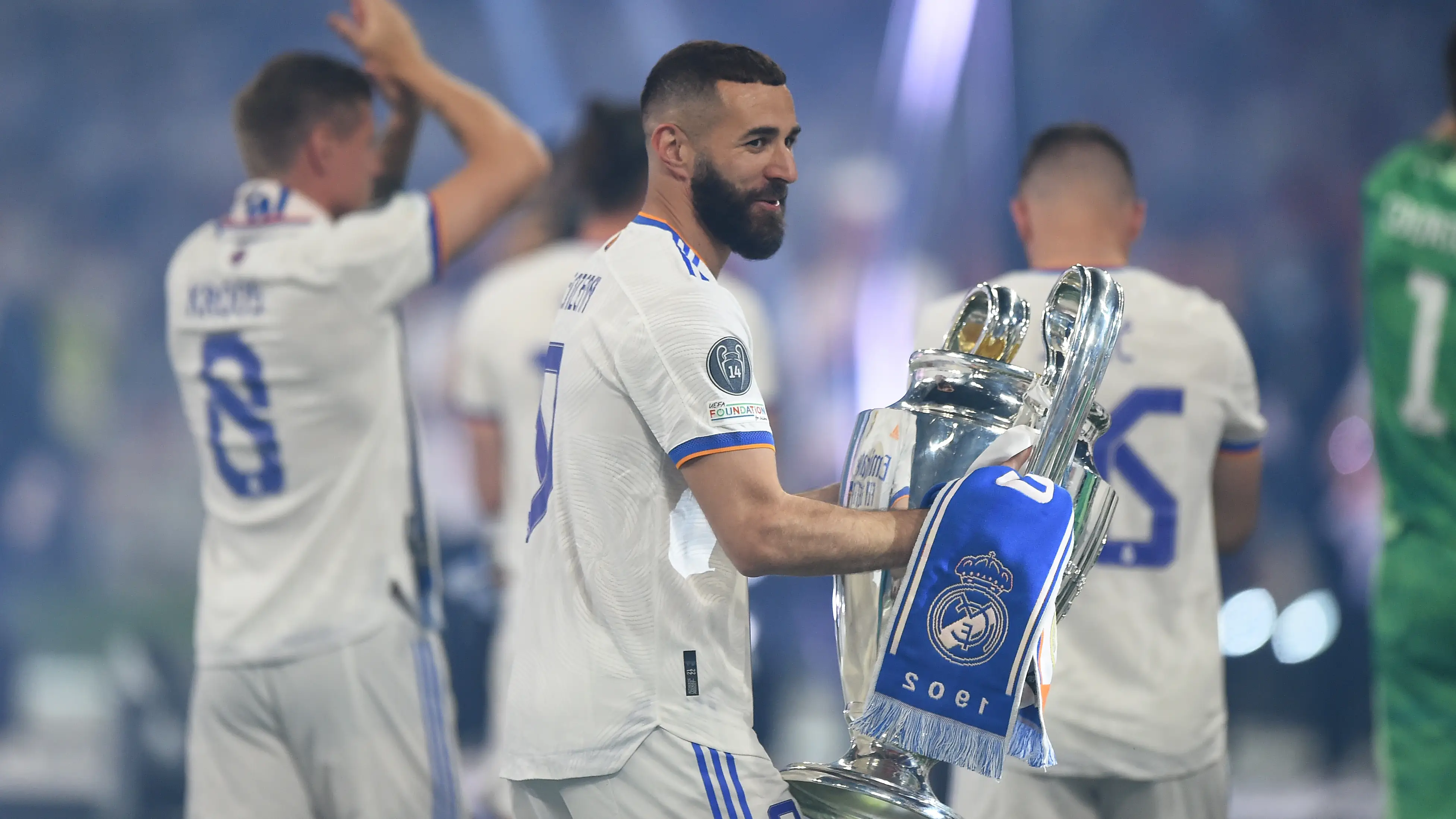 Celebración del Real Madrid por su 14ª Champions League 2022 Celebración del Real Madrid por su 14ª Champions League 2022