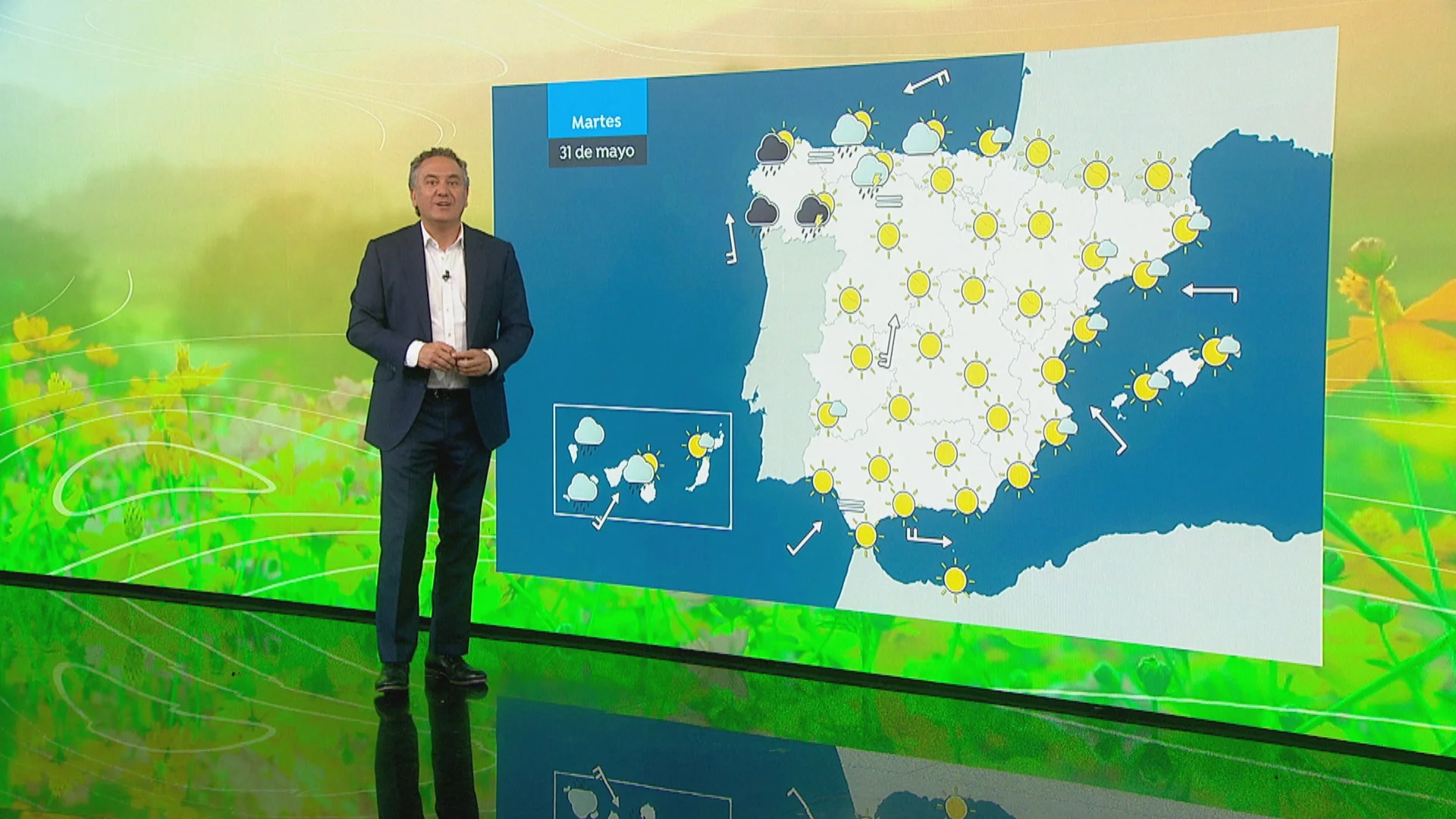 Bajan las temperaturas y el calor intenso se queda en Murcia, Zaragoza o interior de Cataluña Bajan las temperaturas y el calor intenso se queda en Murcia, Zaragoza o interior de Cataluña