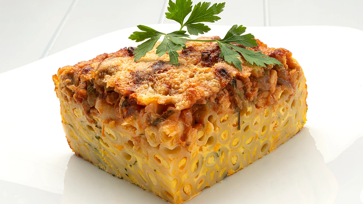 &iexcl;Perfecto para llevar! El pastel de macarrones y pollo de Karlos Argui&ntilde;ano