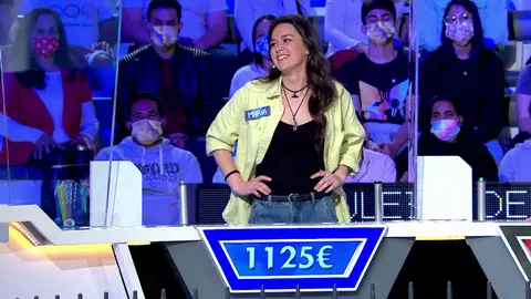 María pone su futuro en manos del público de ‘La ruleta de la suerte’: ¿Llegará al panel final? María pone su futuro en manos del público de ‘La ruleta de la suerte’: ¿Llegará al panel final?