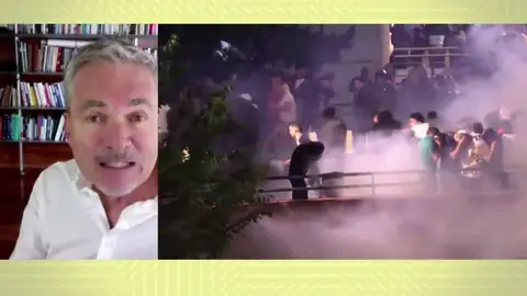 Disturbios en la Champions. Disturbios en la Champions.