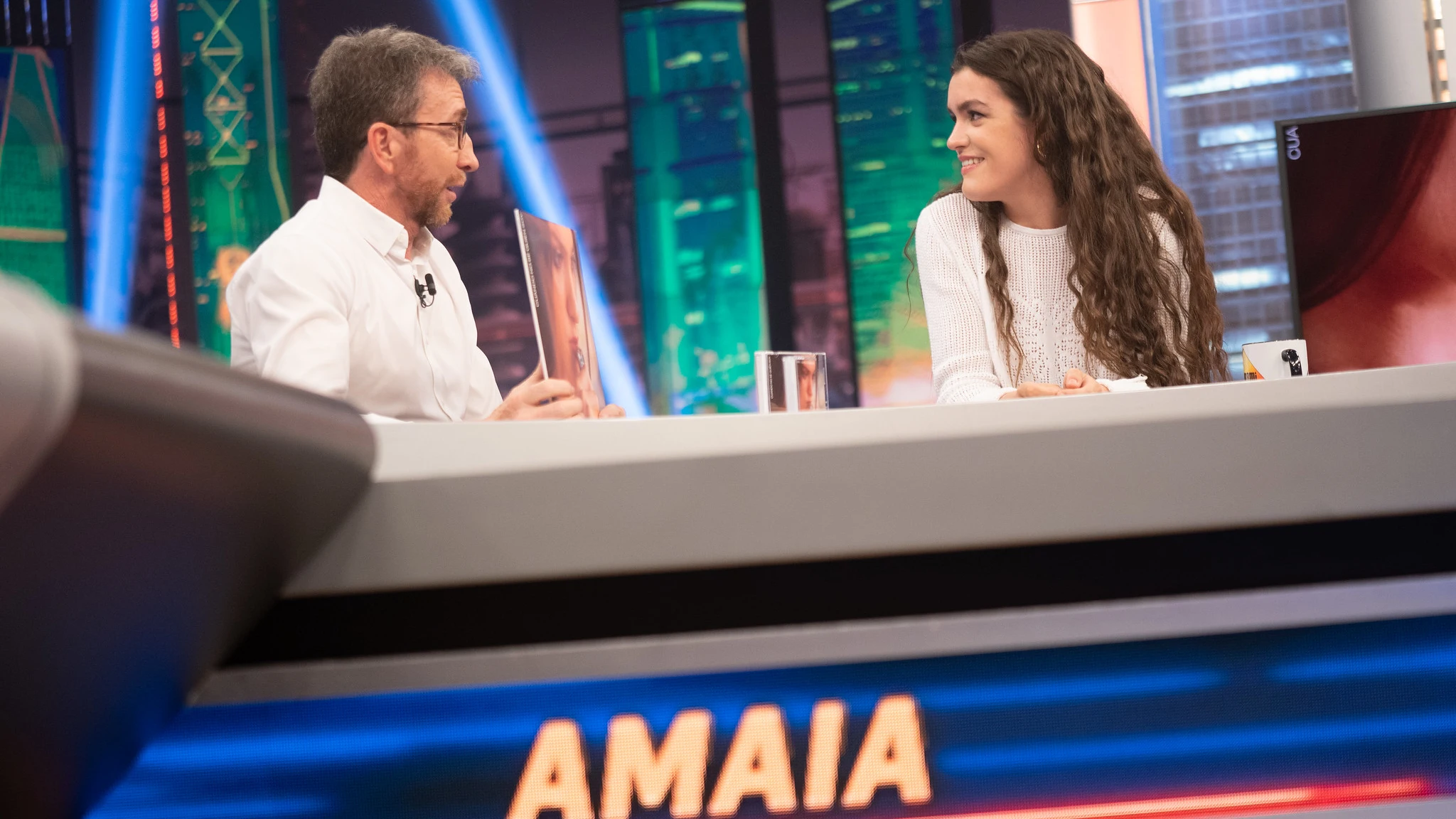 Amaia Romero confiesa 'El Hormiguero 3.0' cómo vivió su paso por Eurovisión: "Fue un poco 'durillo'" Amaia Romero confiesa 'El Hormiguero 3.0' cómo vivió su paso por Eurovisión: "Fue un poco 'durillo'"