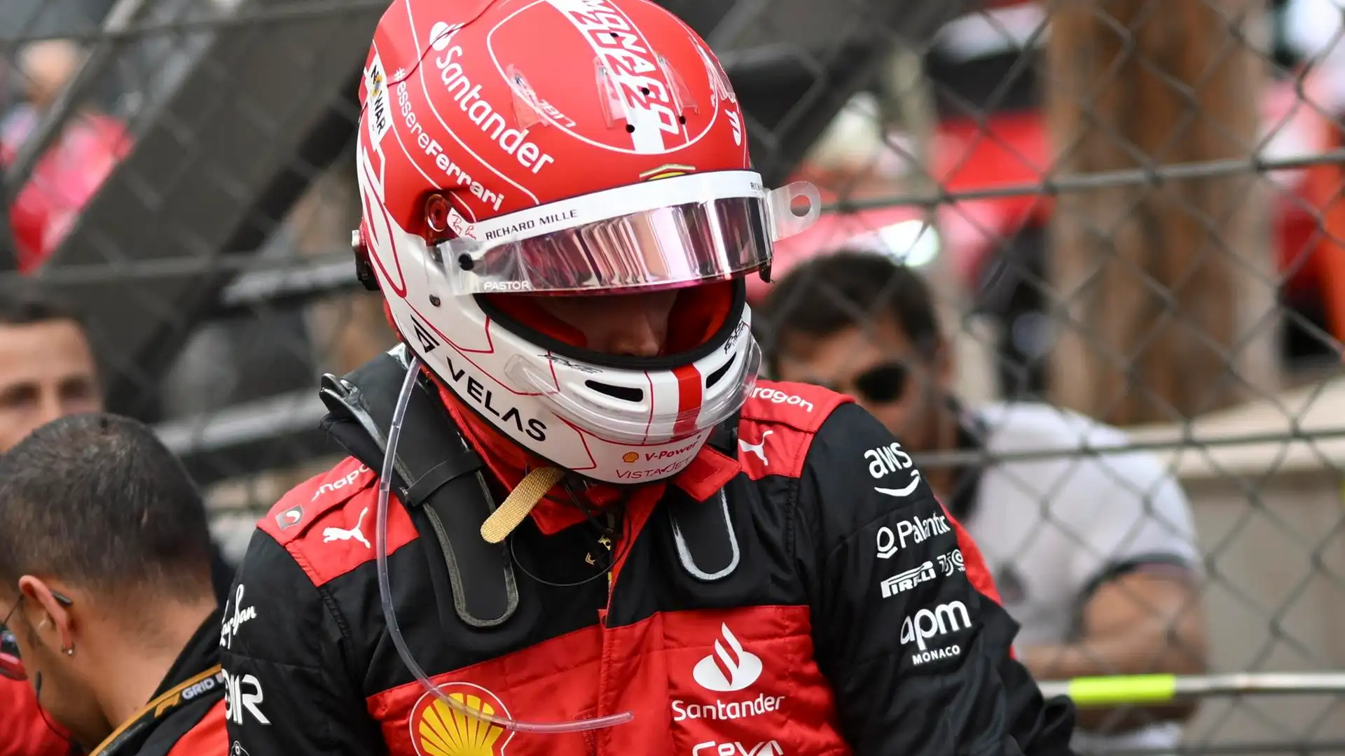 Charles Leclerc durante el Gran Premio de Mónaco Charles Leclerc durante el Gran Premio de Mónaco