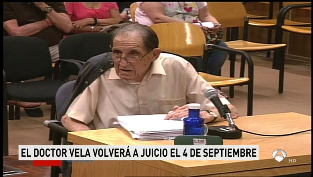 El equipo médico de la Audiencia Provincial de Madrid considera que el doctor Vela podrá acudir al juicio por el robo de bebés el 4 de septiembre