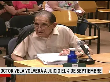 El equipo médico de la Audiencia Provincial de Madrid considera que el doctor Vela podrá acudir al juicio por el robo de bebés el 4 de septiembre El equipo médico de la Audiencia Provincial de Madrid considera que el doctor Vela podrá acudir al juicio por el robo de bebés el 4 de septiembre