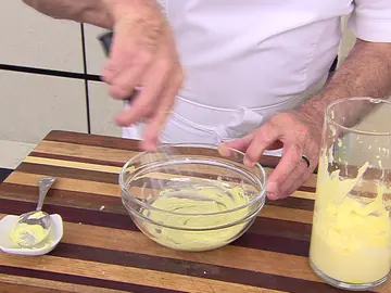 Mayonesa con aceite de girasol y wasabi, la clave de Karlos Arguiñano Mayonesa con aceite de girasol y wasabi, la clave de Karlos Arguiñano