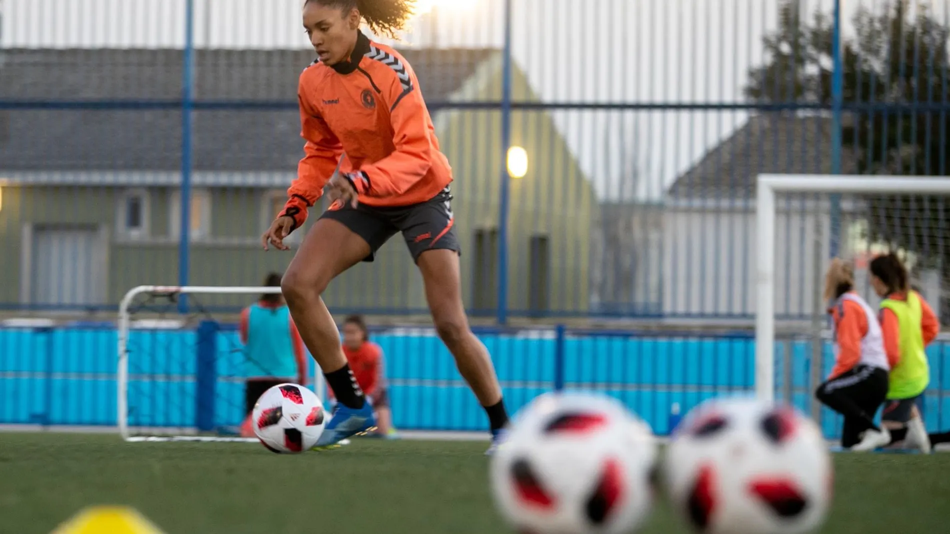 Salma Paralluelo en una imagen de archivo Salma Paralluelo en una imagen de archivo