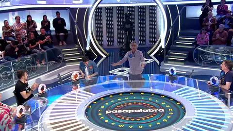 Poty la lía en ‘Pasapalabra’: se va del plató y Canco Rodríguez tiene salir a buscarle Poty la lía en ‘Pasapalabra’: se va del plató y Canco Rodríguez tiene salir a buscarle