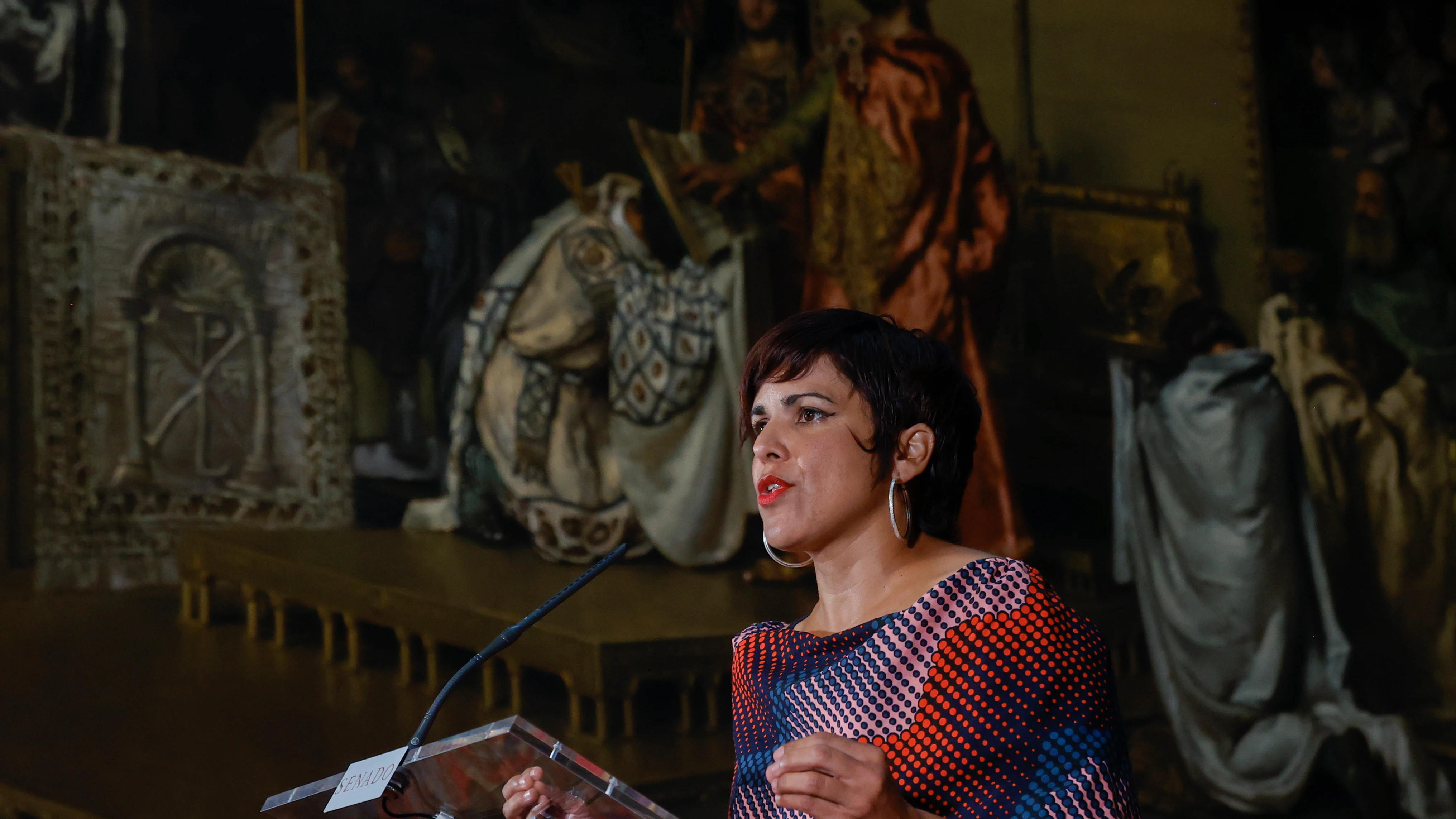 La candidata de Adelante Andalucía, Teresa Rodríguez La candidata de Adelante Andalucía, Teresa Rodríguez