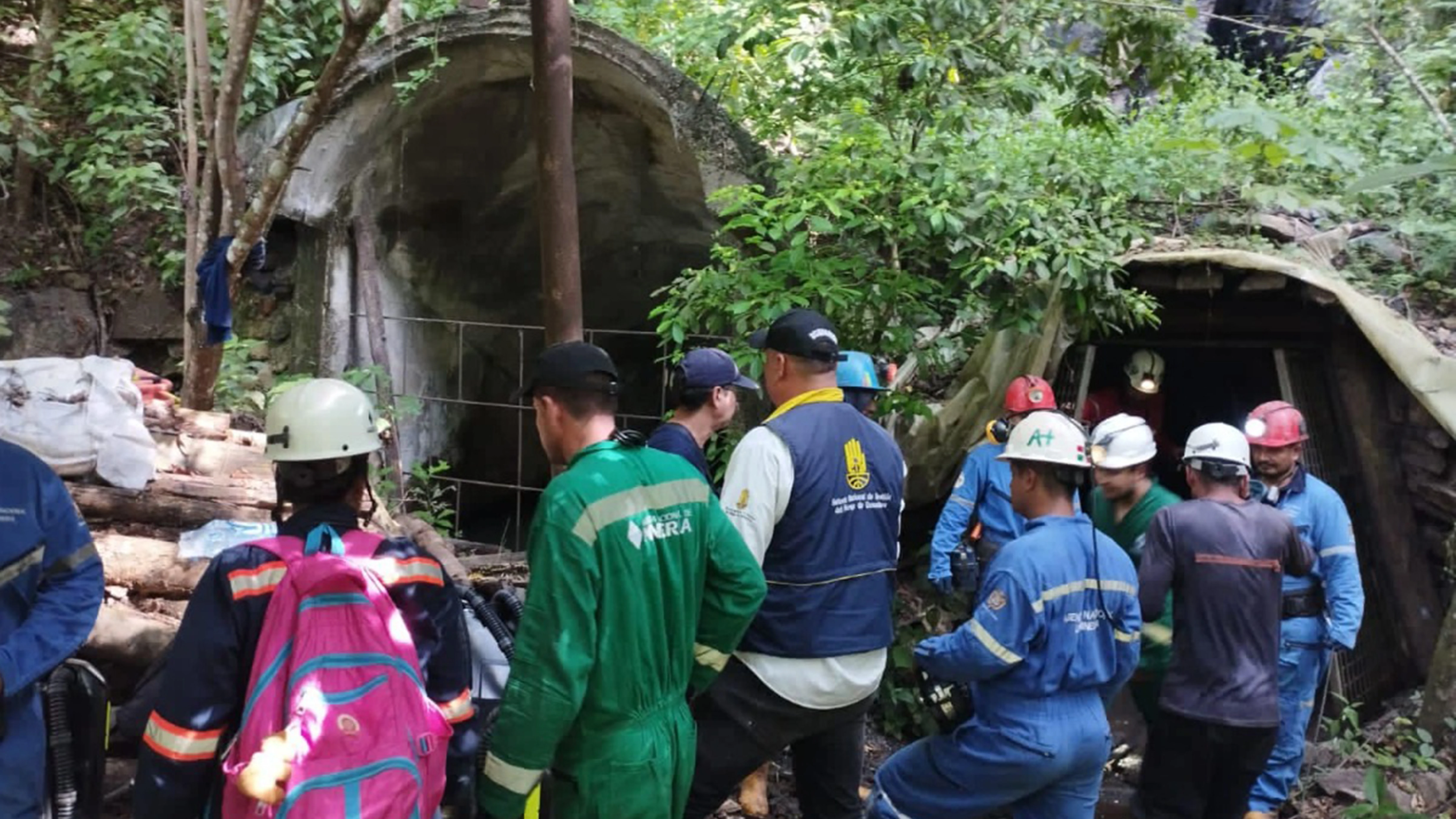 Rescate en una mina de carbón en El Zulia, Colombia Rescate en una mina de carbón en El Zulia, Colombia