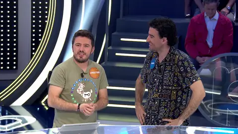 El emotivo gesto de Orestes en su reencuentro con Rafa Castaño en ‘Pasapalabra’: “Es un duelo pendiente”