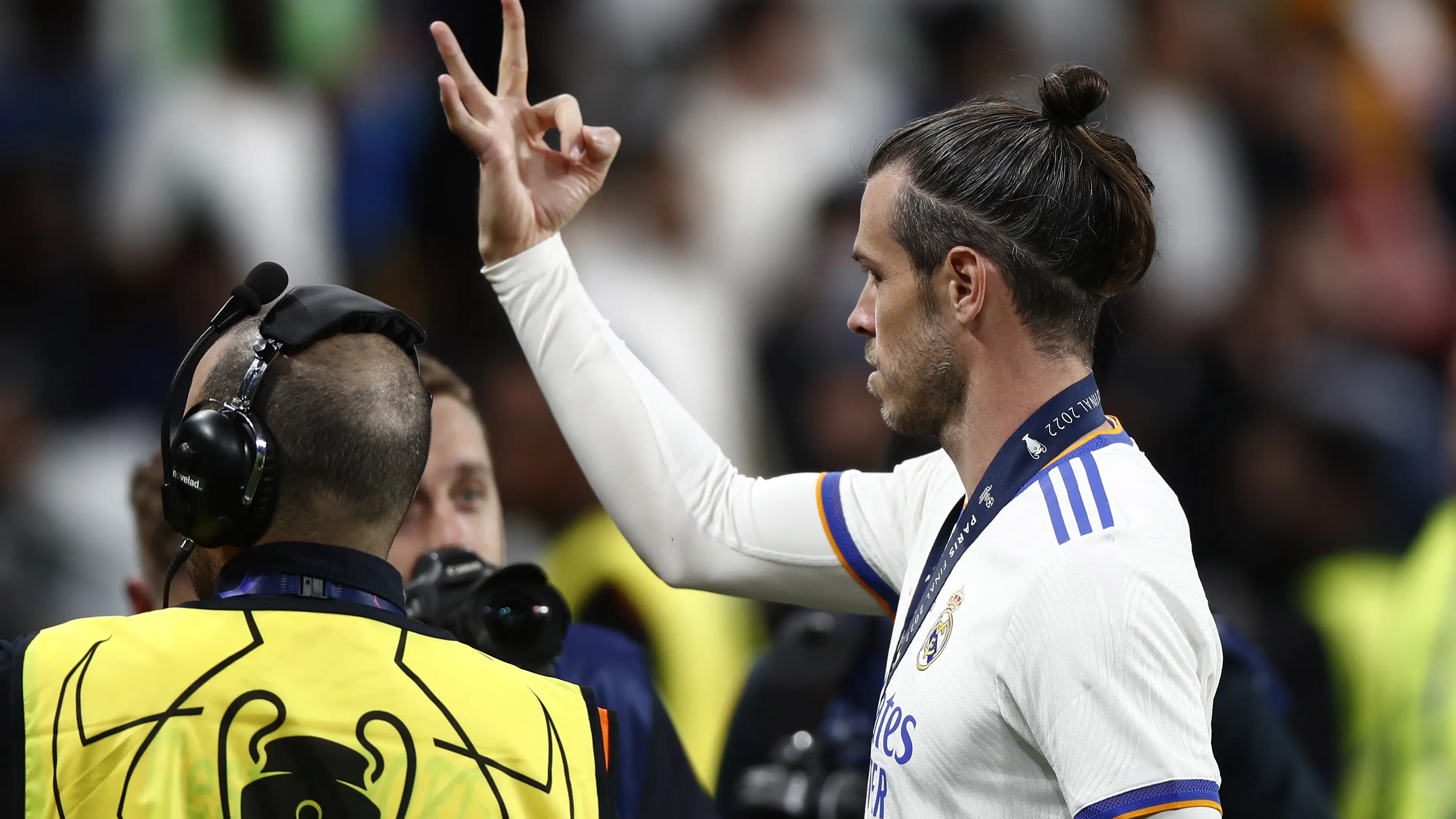 Gareth Bale tras la final ante el Liverpool en Par&iacute;s