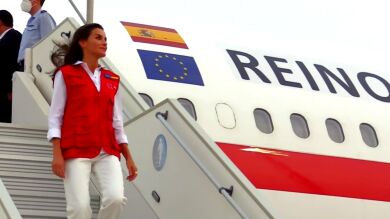 La reina Letizia inicia un viaje de cooperación en Colombia