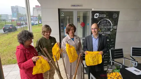 Reciclaje en el Camino de Santiago Reciclaje en el Camino de Santiago