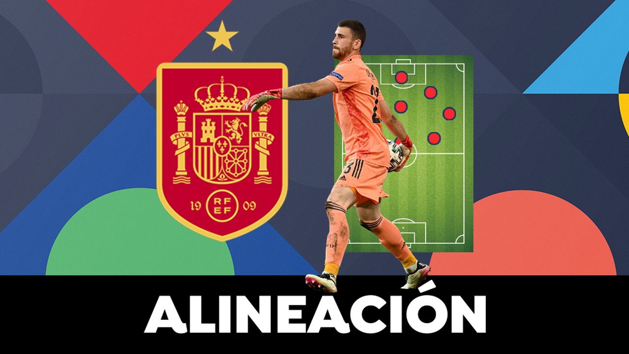 Alinhamento da Espanha contra Portugal no jogo de hoje da Liga das Nações
