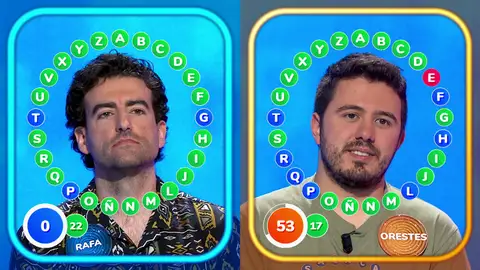 ‘El Rosco’ del reencuentro: Rafa Castaño vuelve en forma a ‘Pasapalabra’ y pone en aprietos a Orestes ‘El Rosco’ del reencuentro: Rafa Castaño vuelve en forma a ‘Pasapalabra’ y pone en aprietos a Orestes