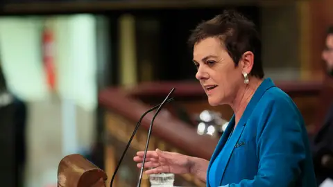 La portavoz de EH Bildu, Mertxe Aizpurúa La portavoz de EH Bildu, Mertxe Aizpurúa