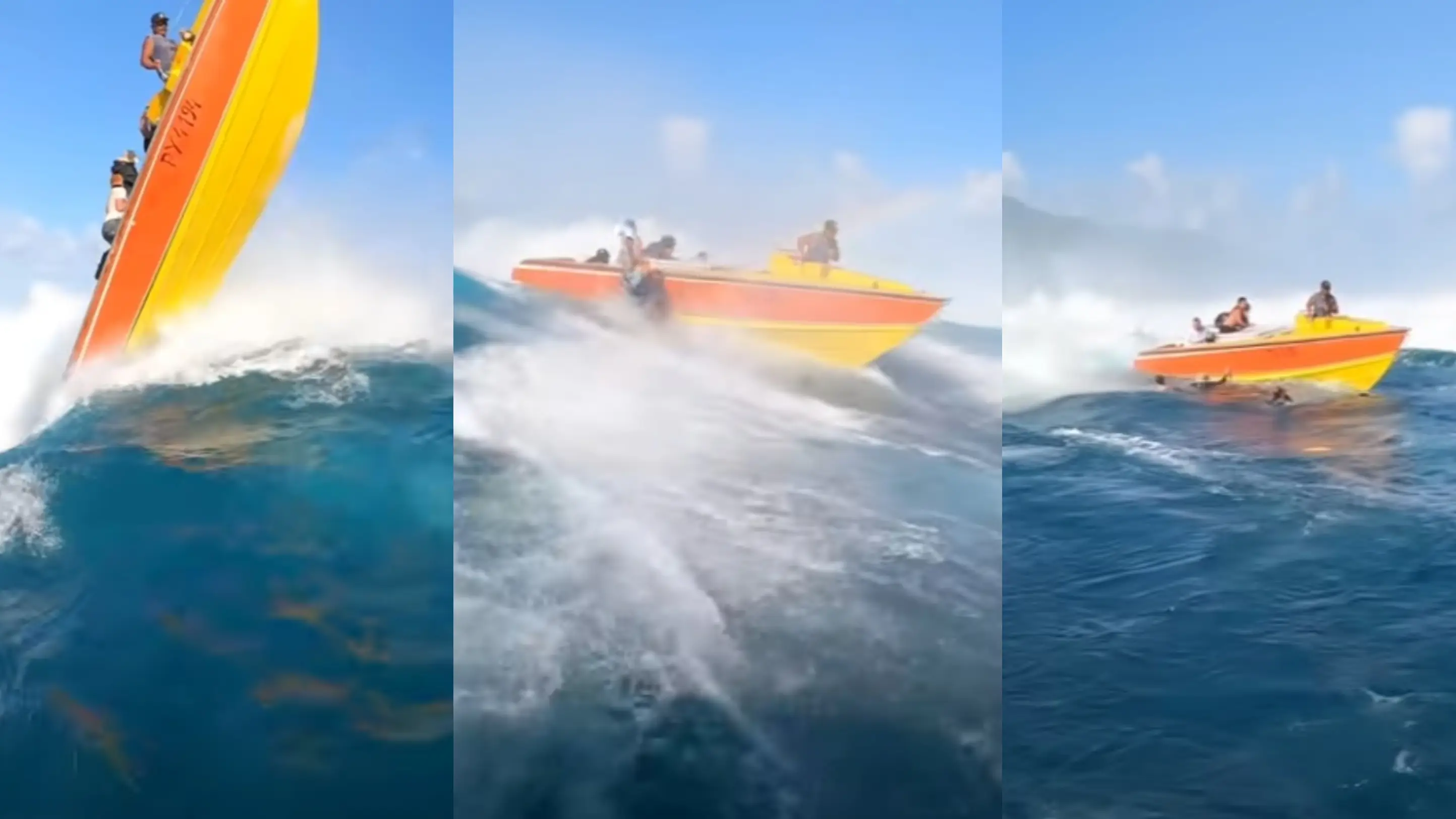 El tremendo susto que sufrieron Natxo González y Aritz Aranburu en una embarcación en la ola de Teahupoo El tremendo susto que sufrieron Natxo González y Aritz Aranburu en una embarcación en la ola de Teahupoo