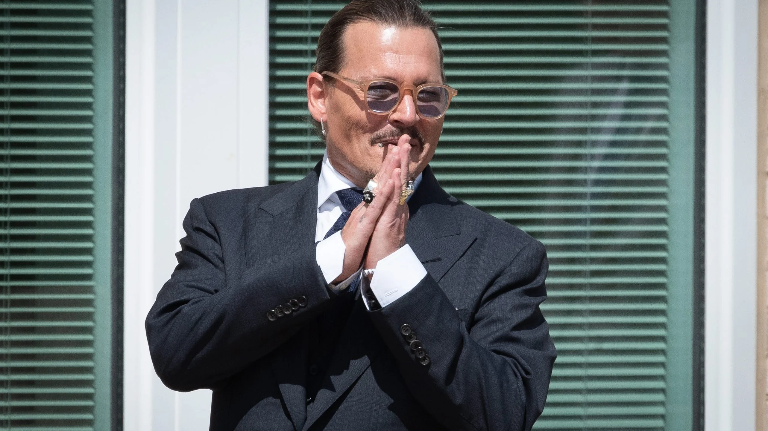 Johnny Depp en el juicio contra Amber Heard Johnny Depp en el juicio contra Amber Heard