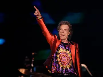 Mick Jagger en el concierto de Madrid