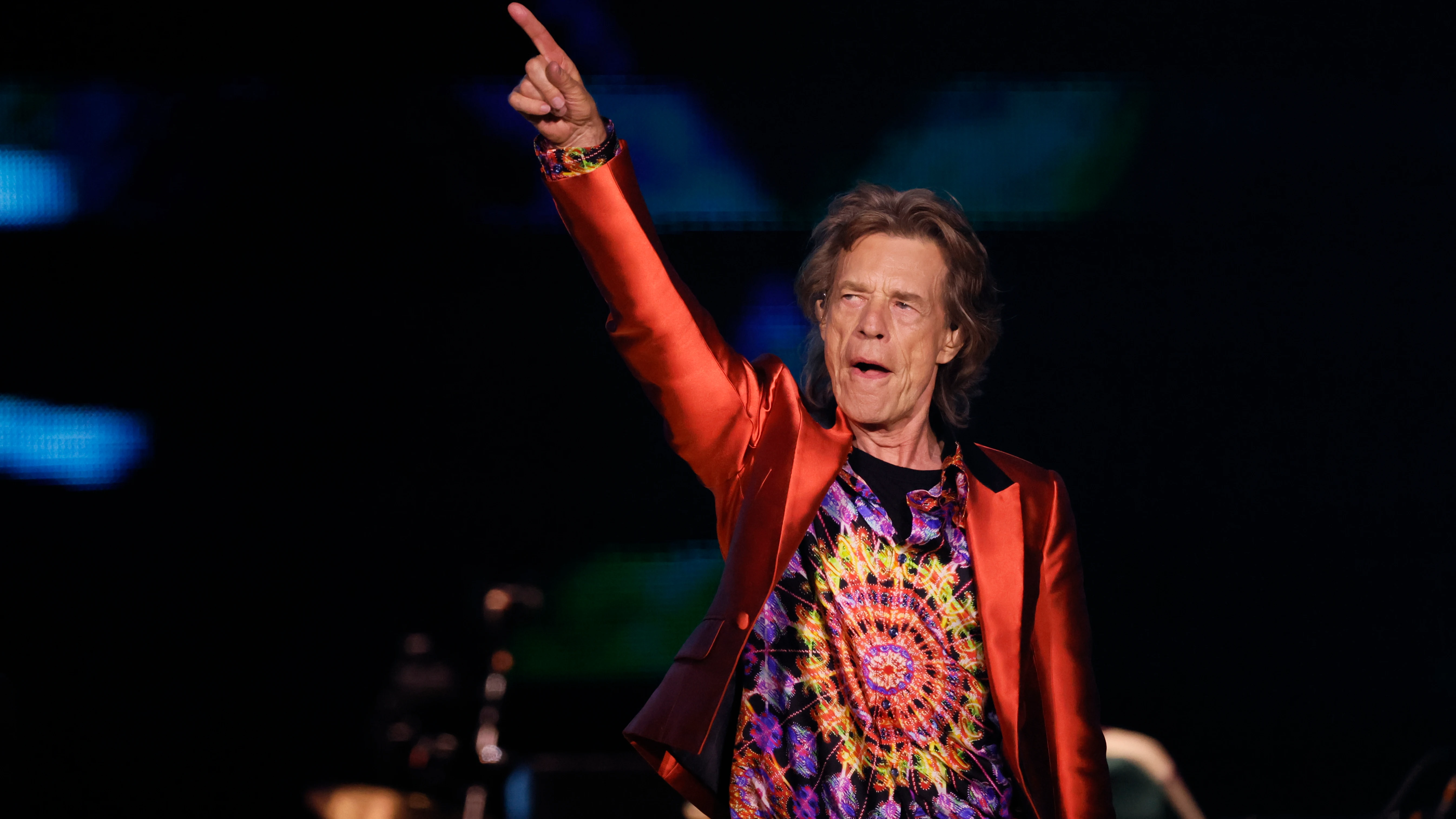 Mick Jagger en el concierto de Madrid