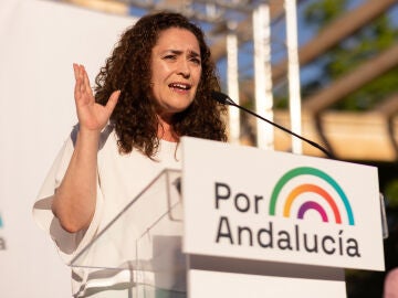 La candidata a la presidencia de la Junta de Andalucía de 'Por Andalucía', Inmaculada Nieto
