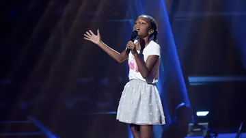 Hana Picazo canta ‘Con las ganas’ en las Audiciones a ciegas de ‘La Voz Kids’