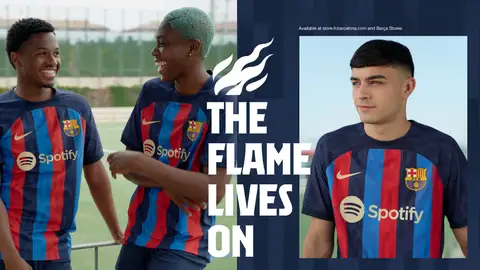 El Barcelona presenta su nueva camiseta para la temporada 2022-23 El Barcelona presenta su nueva camiseta para la temporada 2022-23