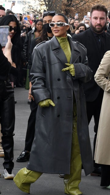 Kim Kardashian en la Milan Fashion Week