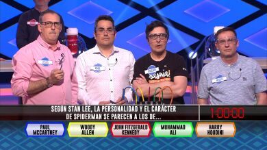 Los ‘Sindulfos’ caen en las redes de Spiderman… ¡y consiguen un espectacular pleno en ‘¡Boom!’!