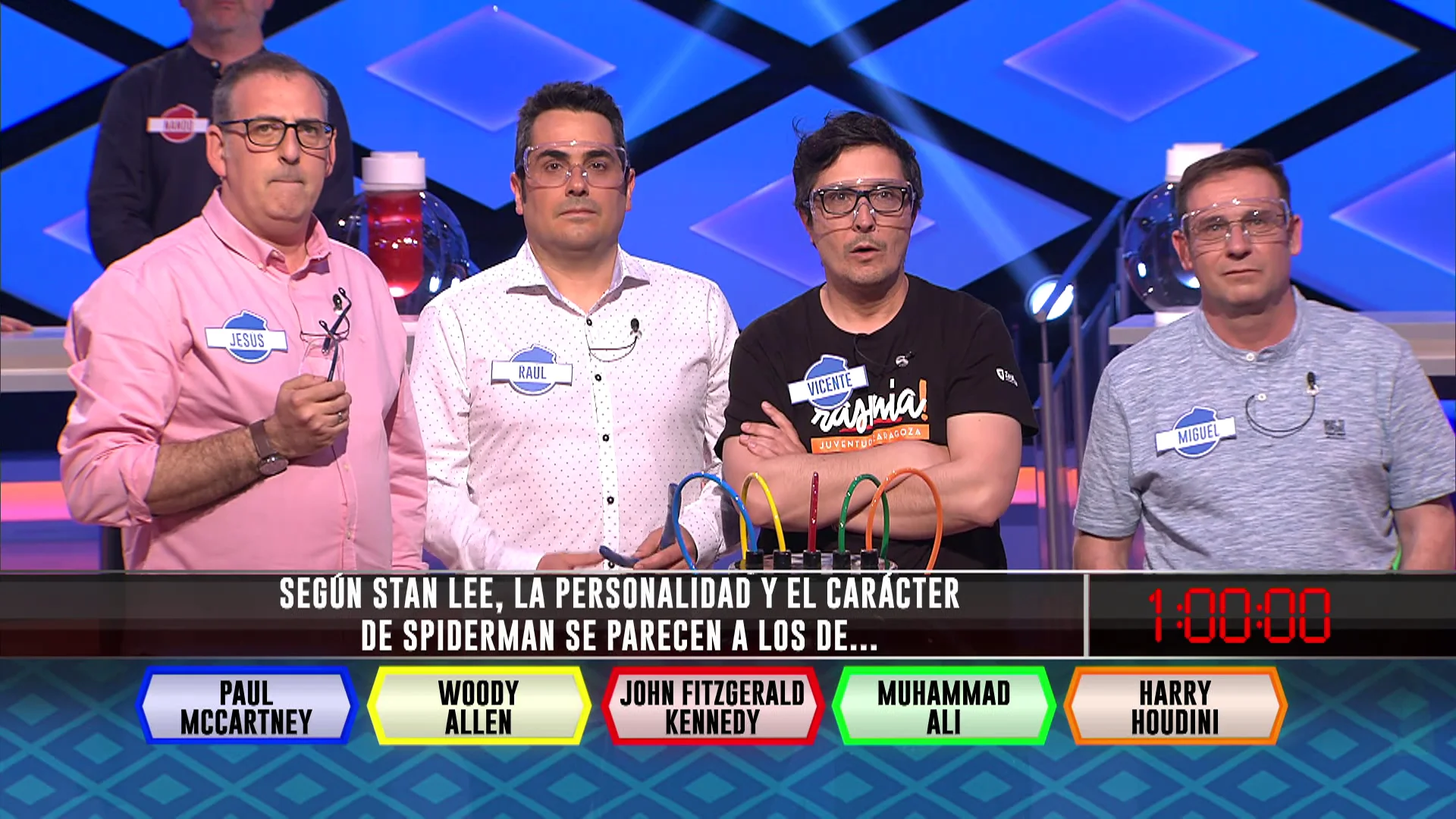 Los ‘Sindulfos’ caen en las redes de Spiderman… ¡y consiguen un espectacular pleno en ‘¡Boom!’! Los ‘Sindulfos’ caen en las redes de Spiderman… ¡y consiguen un espectacular pleno en ‘¡Boom!’!