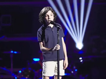 Gonzalo Alba canta ‘Fly me to the moon’ en las Audiciones a ciegas de ‘La Voz Kids’ Gonzalo Alba canta ‘Fly me to the moon’ en las Audiciones a ciegas de ‘La Voz Kids’
