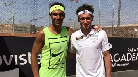 Casper Ruud, el 'discípulo' de Nadal que se interpone en el 22º Grand Slam Casper Ruud, el 'discípulo' de Nadal que se interpone en el 22º Grand Slam