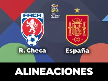 Alineación de España hoy contra República Checa en el partido de la Nations League Alineación de España hoy contra República Checa en el partido de la Nations League