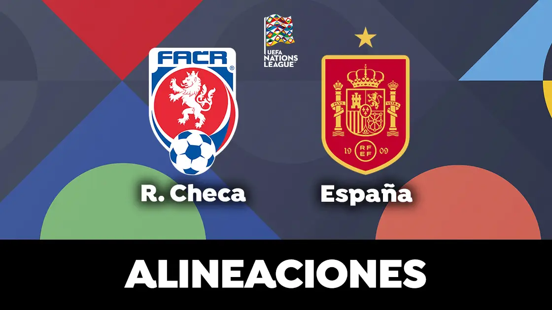 Alineación de España hoy contra República Checa en el partido de la Nations League Alineación de España hoy contra República Checa en el partido de la Nations League
