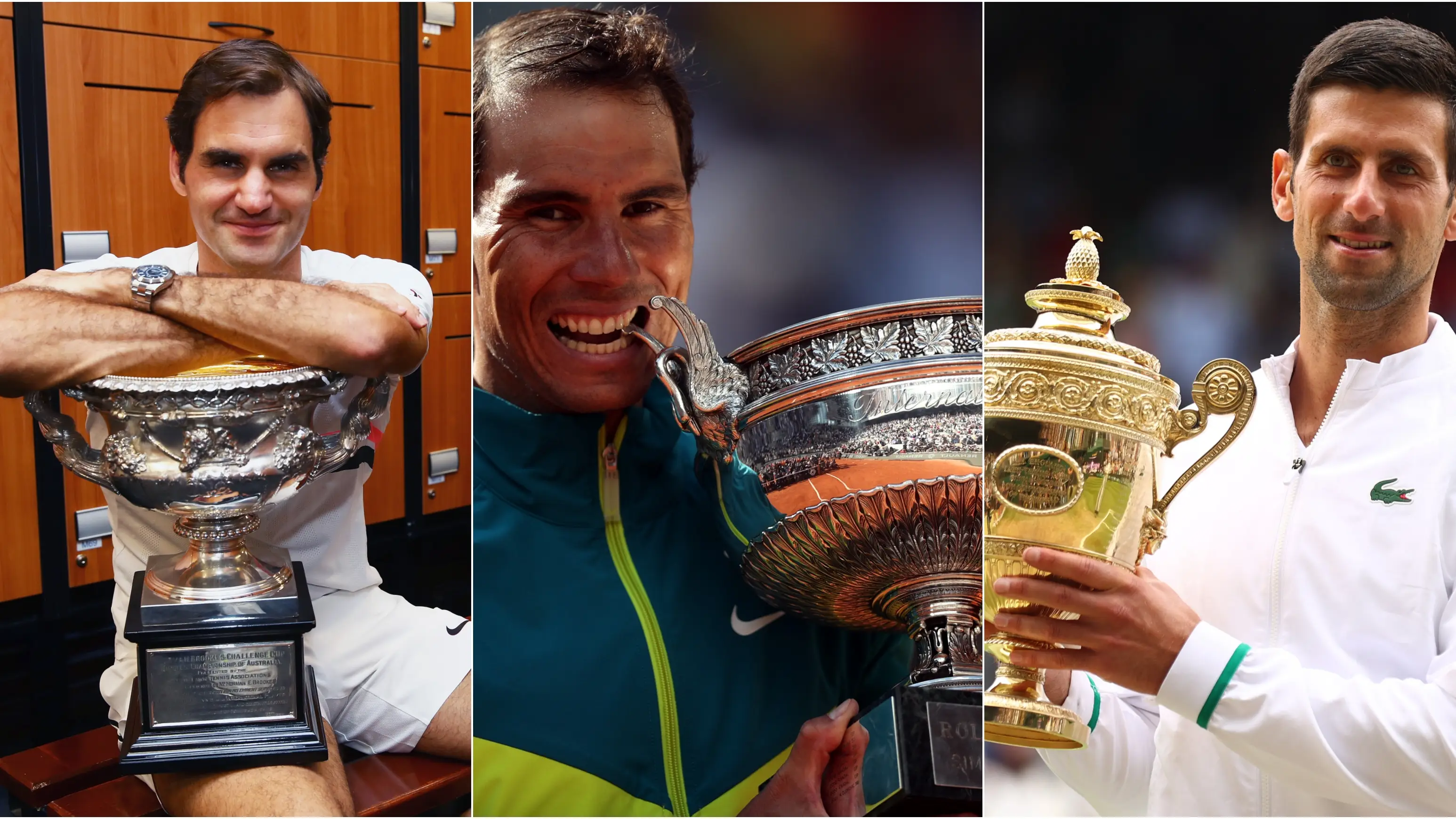 Así queda el palmarés de los tenistas con más Grand Slam Así queda el palmarés de los tenistas con más Grand Slam