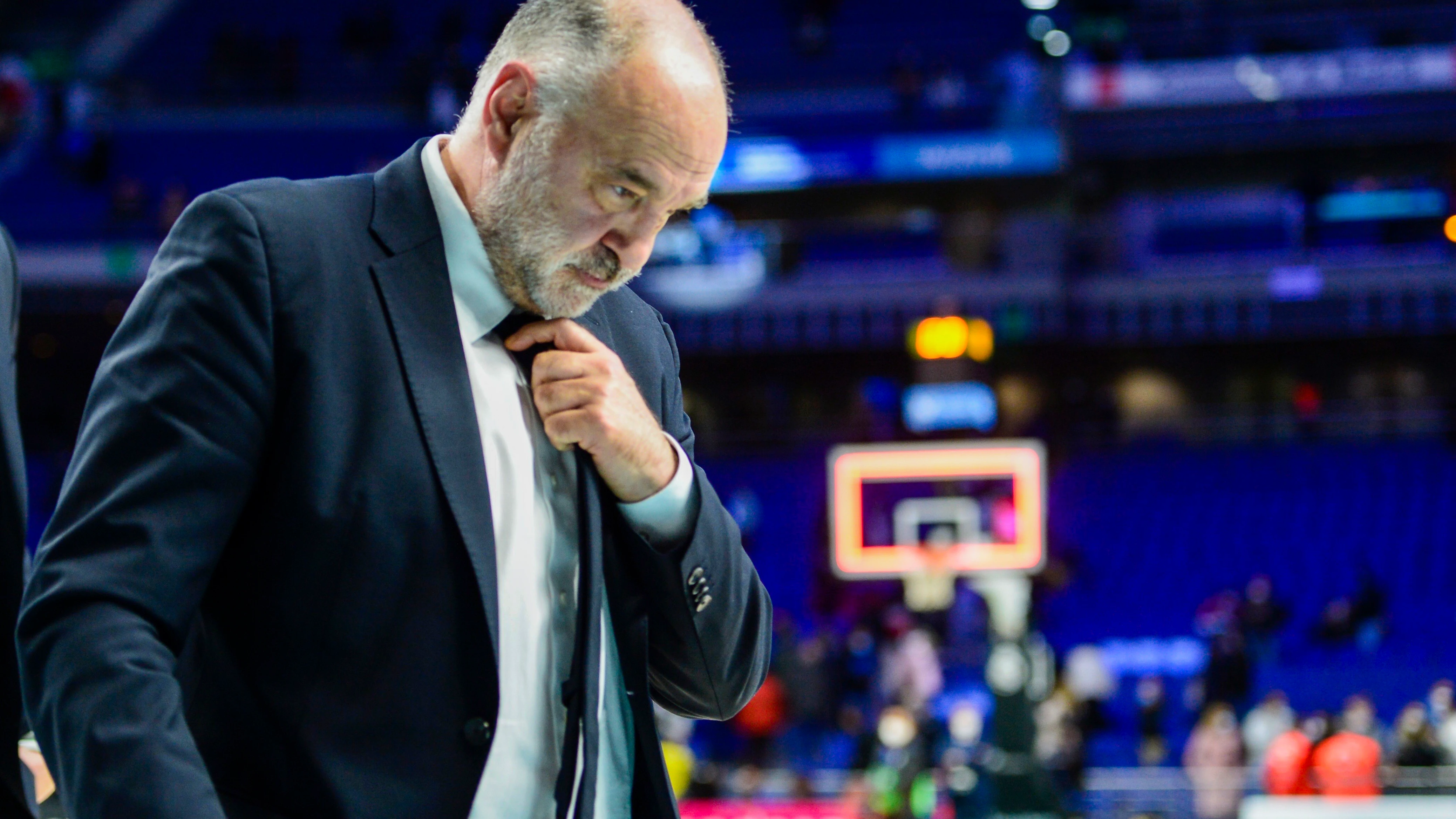 Pablo Laso, entrenador del Real Madrid de Baloncesto, hospitalizado tras sufrir un infarto de miocardio Pablo Laso, entrenador del Real Madrid de Baloncesto, hospitalizado tras sufrir un infarto de miocardio