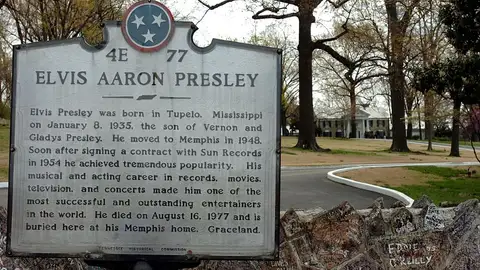 Efemérides del 7 de junio - apertura casa Elvis Presley Efemérides del 7 de junio - apertura casa Elvis Presley