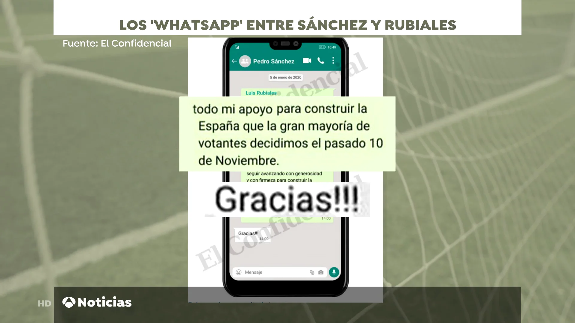 Luis Rubiales presionó a Pedro Sánchez con dejar a España sin el mundial de Fútbol de 2030 Luis Rubiales presionó a Pedro Sánchez con dejar a España sin el mundial de Fútbol de 2030