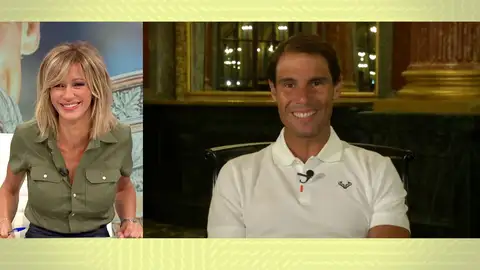 Susanna Griso y Rafa Nadal. Susanna Griso y Rafa Nadal.